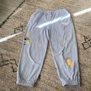 Women's Bluey Dancing- Blue Jogger Sweatpants